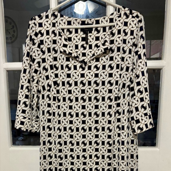 Laundry By Shelli Segal Dresses & Skirts - Laundry by Shelli segal Geometric Black and White Dress